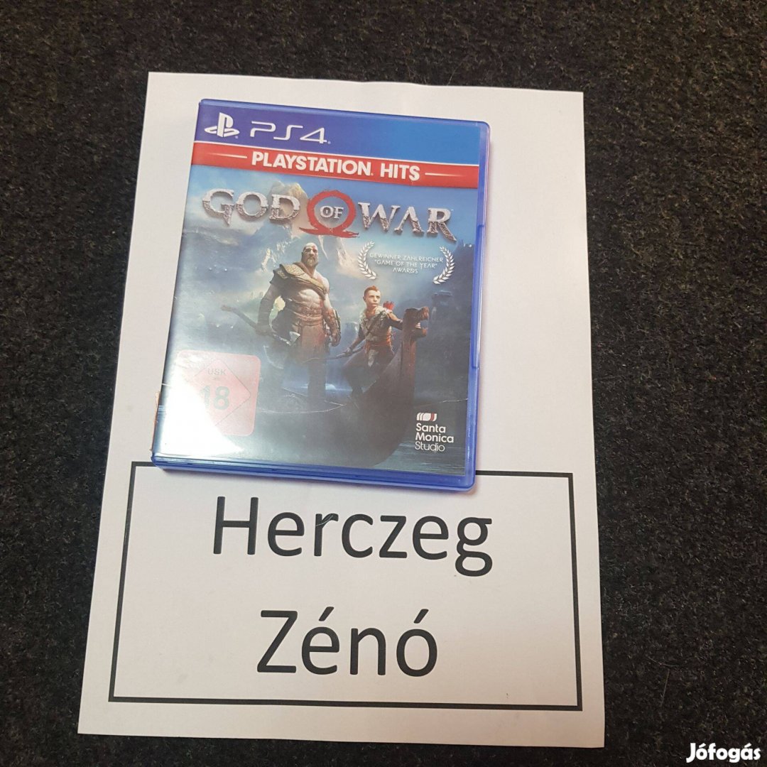 God of war ps4 játék