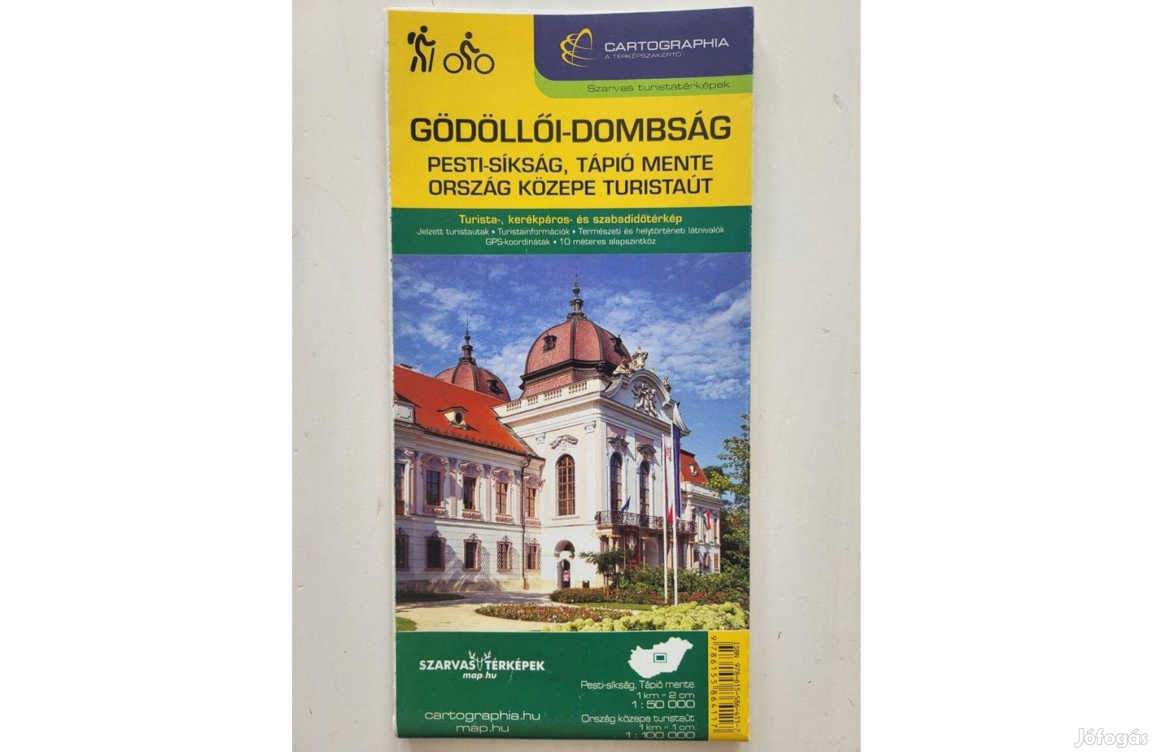 Gödöllői-dombság, Pesti-síkság, Tápió mente turistatérkép