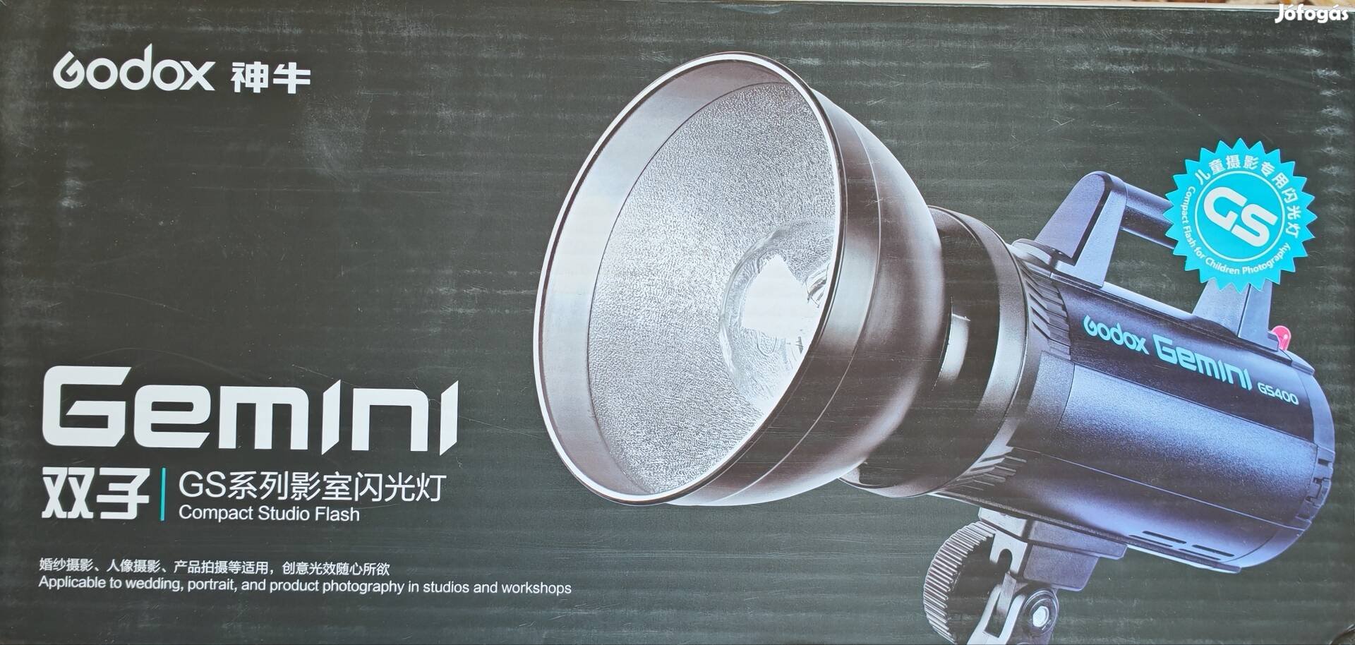 Godox Gemini GS300 stúdióvaku