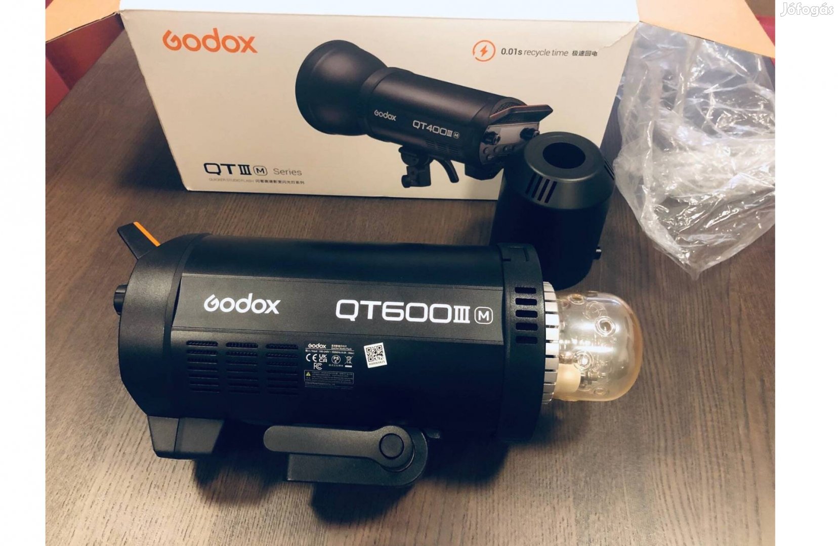 Godox QT600III-M Manuális Stúdióvaku (600WS, HSS)