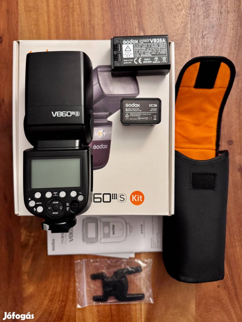 Godox V860III-S rendszervaku X2T-S kioldó Sony rendszerhez