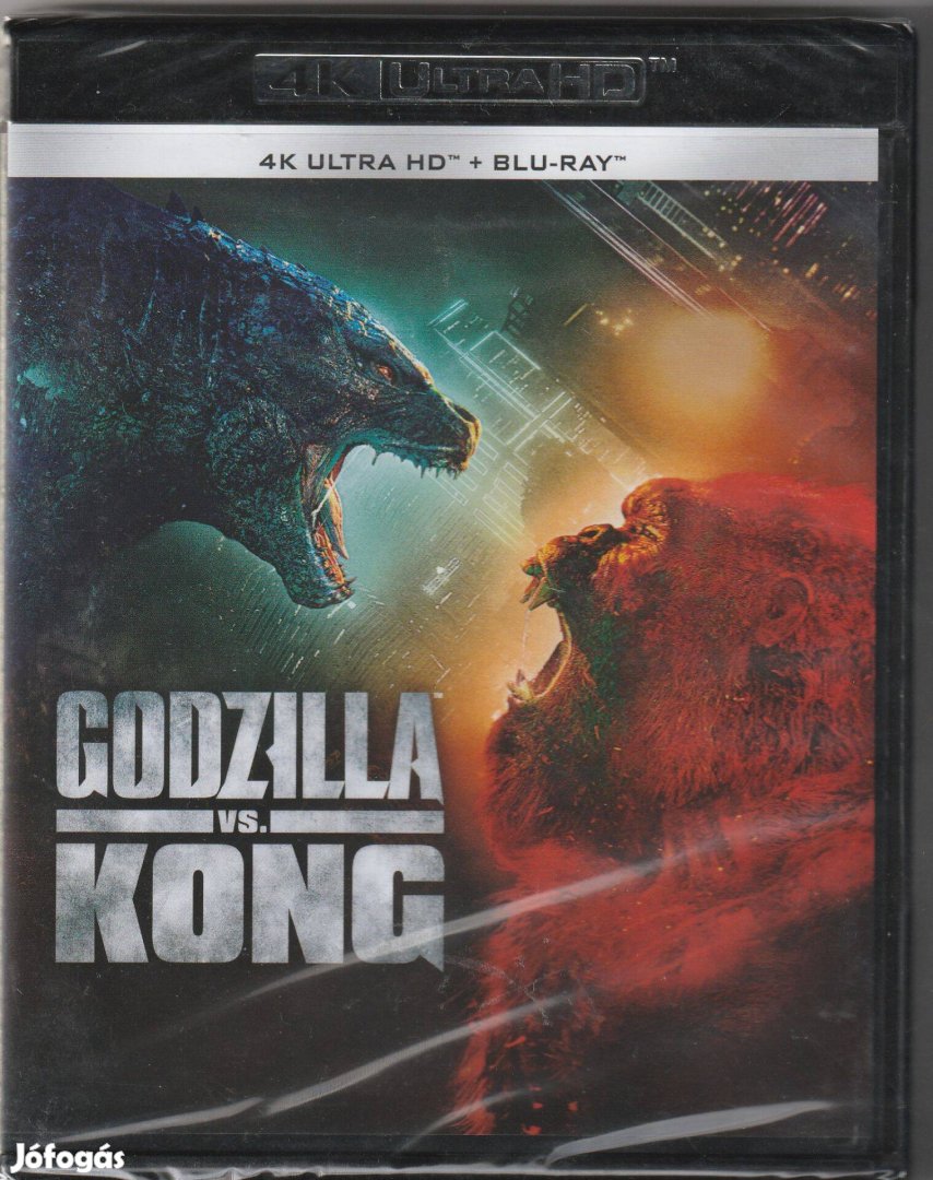 Godzilla Kong ellen (2021) 4K UHD + Blu-Ray