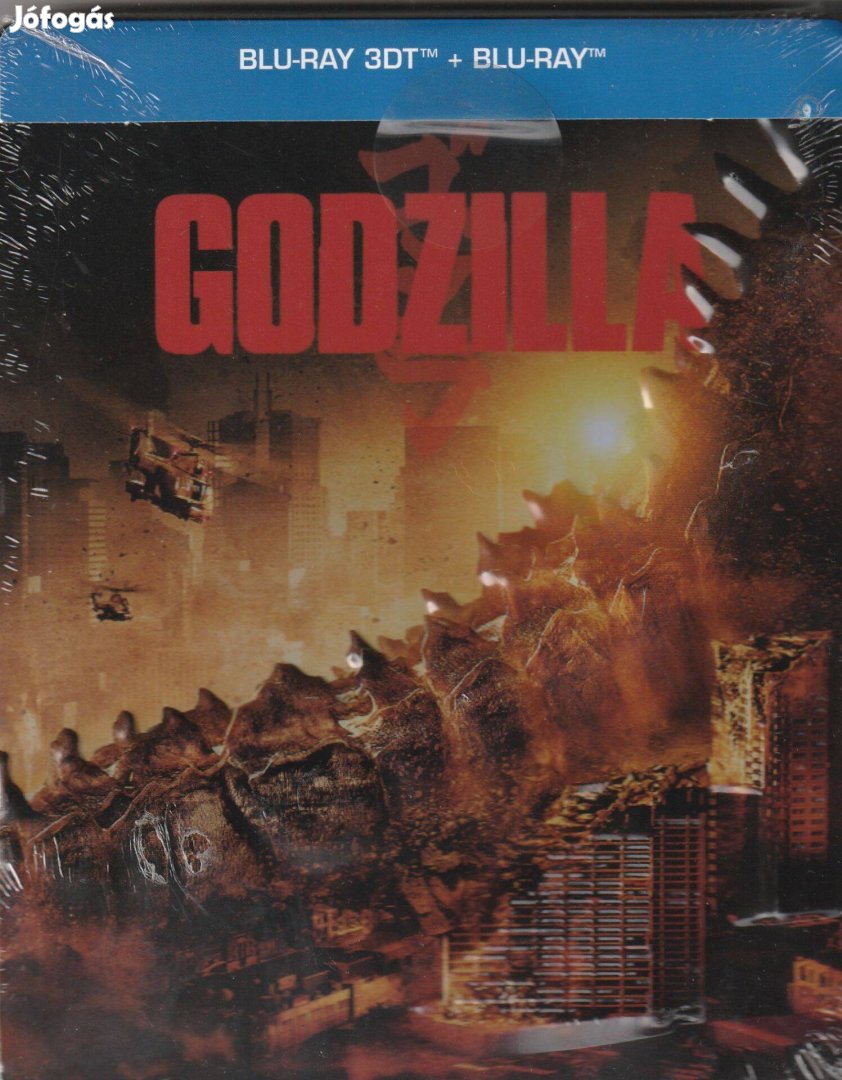 Godzilla (2014) Blu-Ray 2D + 3D Futurepak (bontatlan)