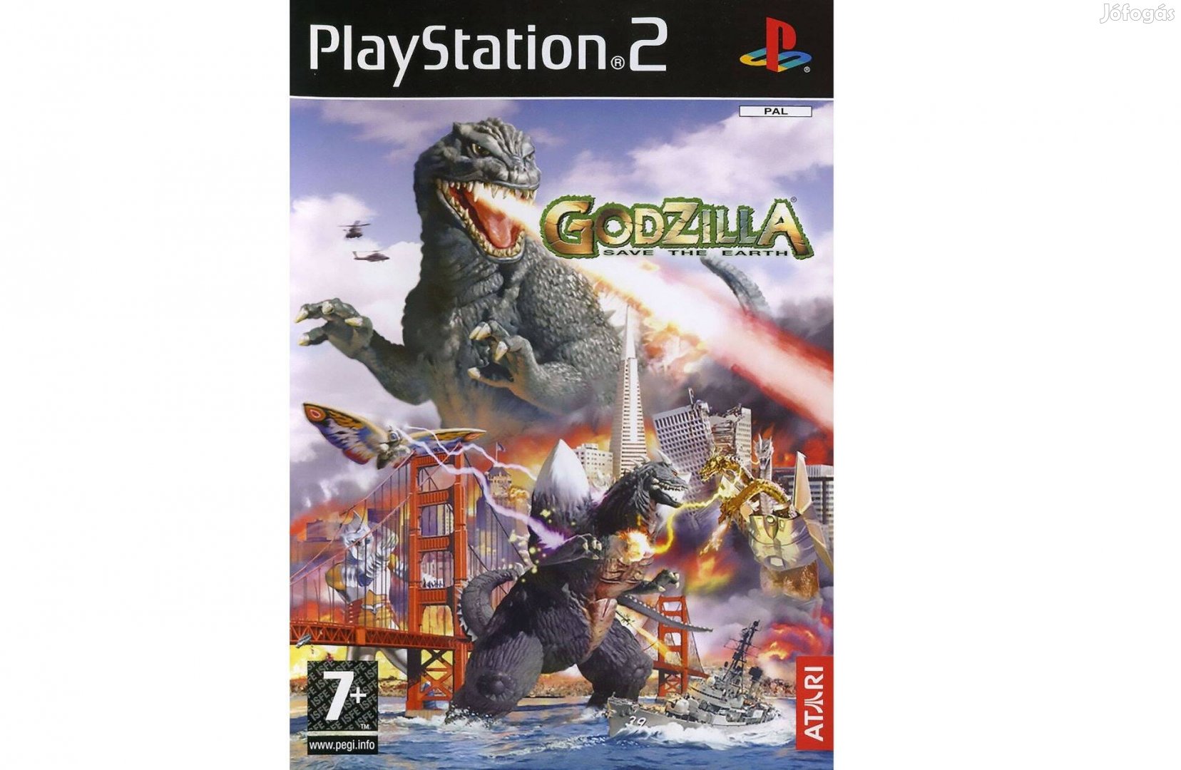 Godzilla - Save the Earth Ps2 játék PAL