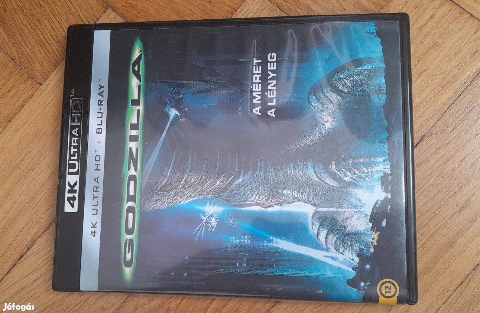 Godzilla blu-ray + 4k magyar kiadás blu ray