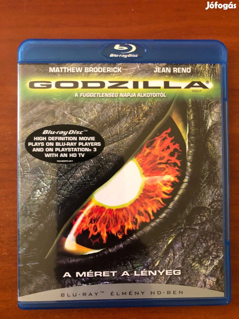 Godzilla blu ray film eladó