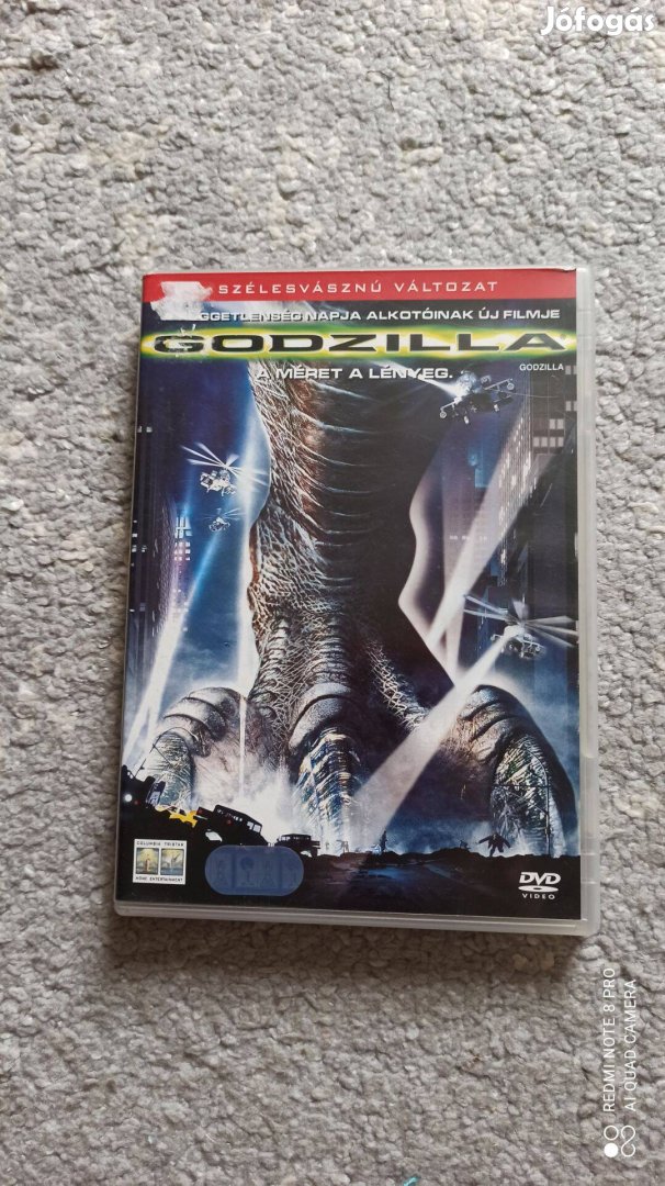 Godzilla dvd