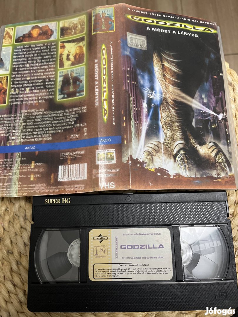 Godzilla vhs m