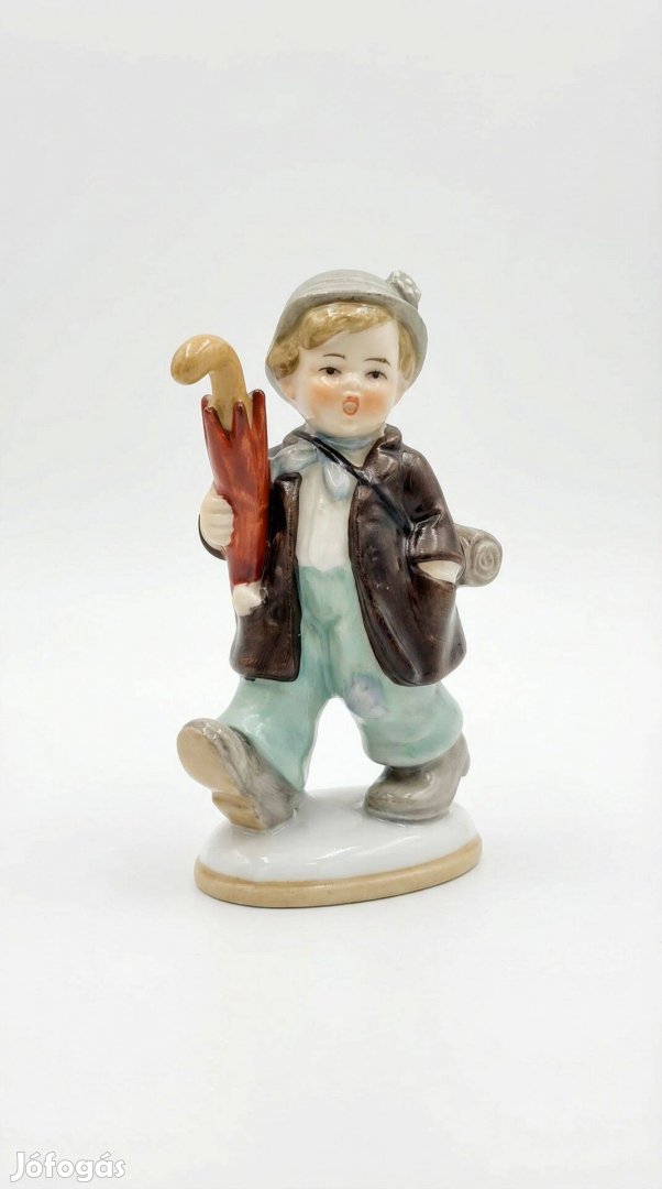 Goebel porcelán fiú szobor eladó