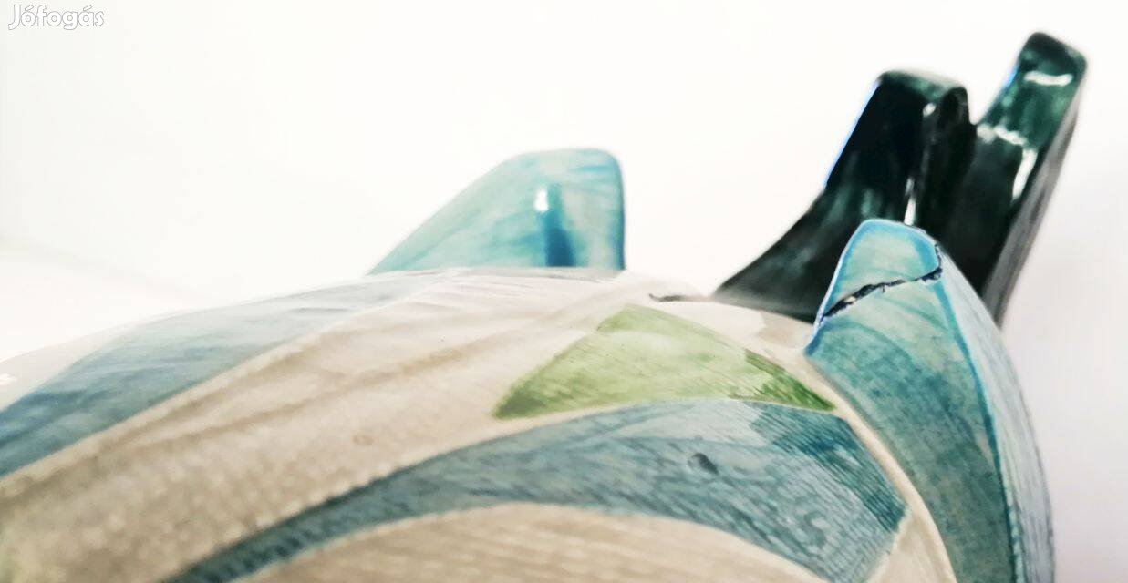 Goebel porcelánfigura, mandarinkacsa 1984 Georges Selim