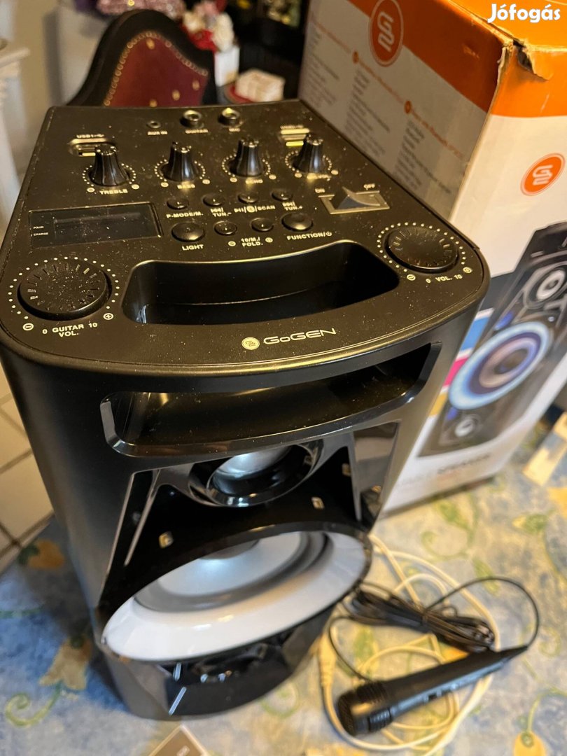 Gogen Party karaoke, Bluetooth, usb mikrofon