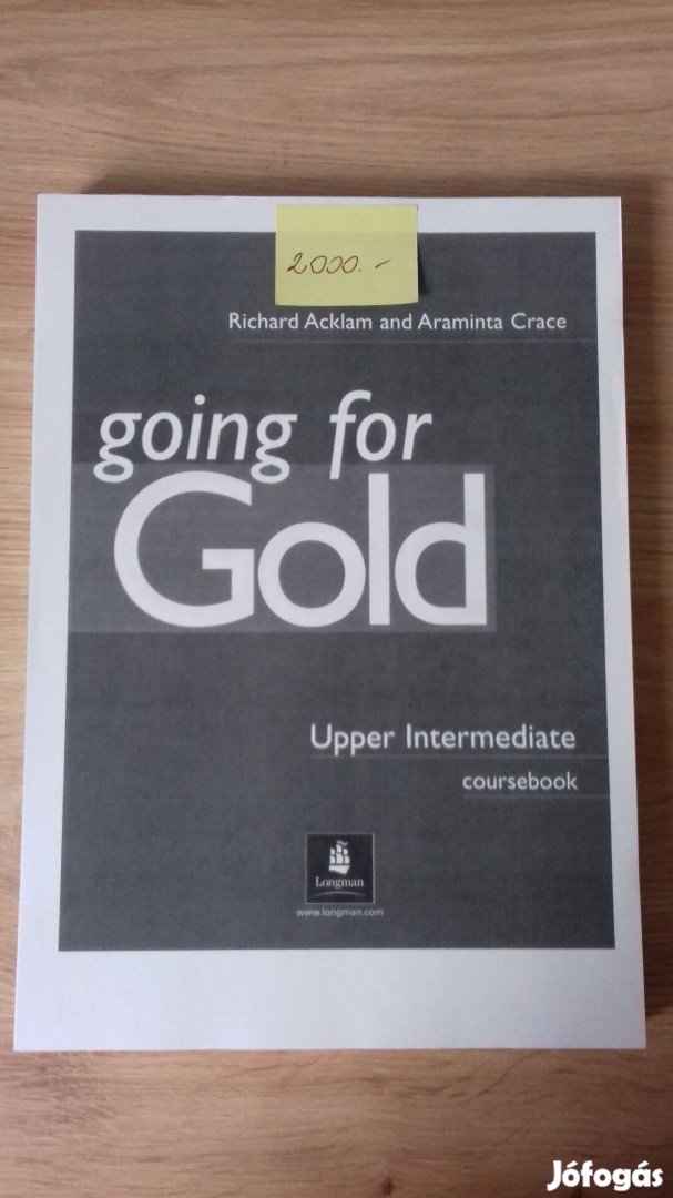 Going for Gold Upper Intermediate angol nyelvkönyv