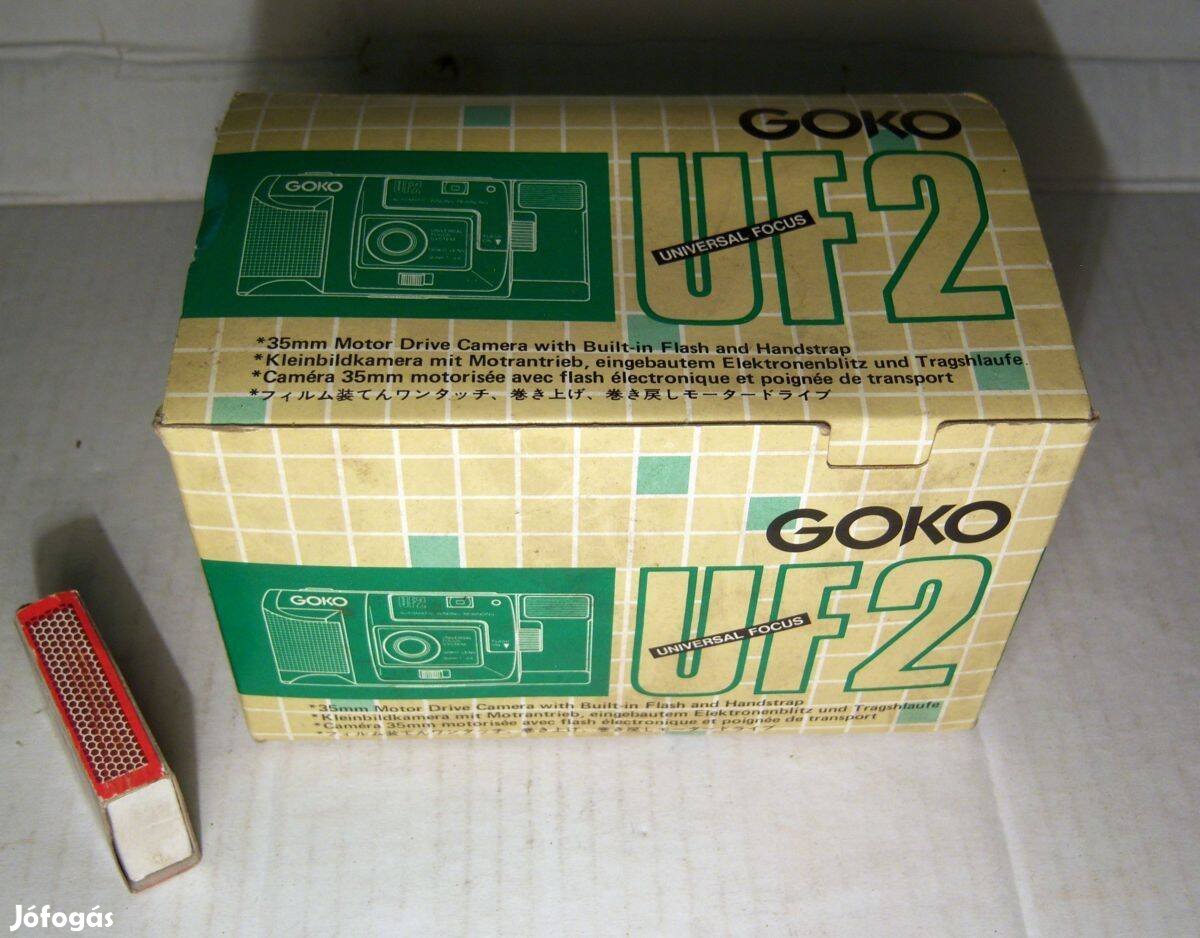 Goko UF2 Fényképező Üres Doboz (kb.1984)