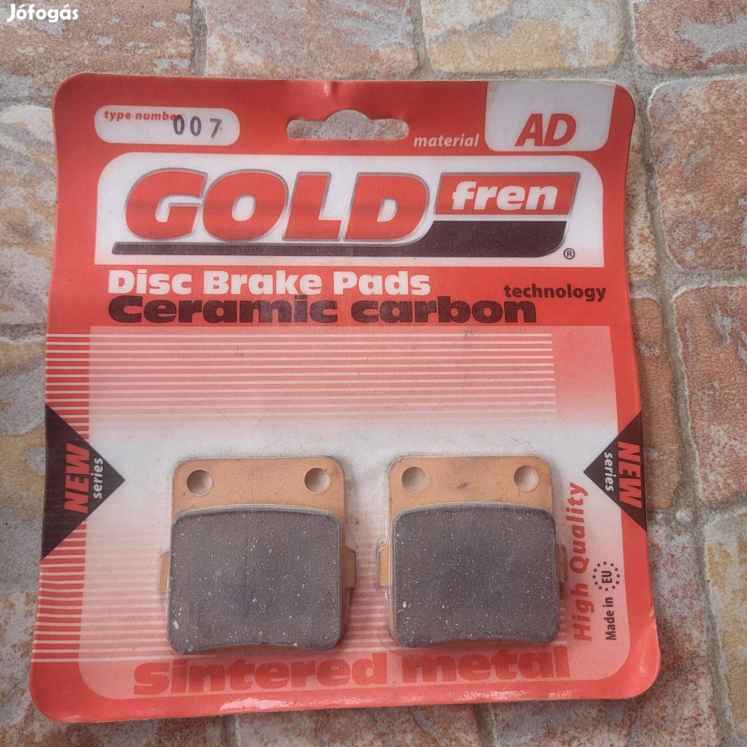Gold Fren 007 Ad motorkerékpár fékbetét