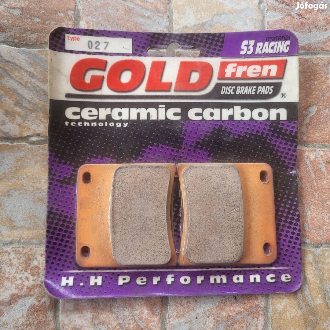 Gold Fren 027 S3 motorkerékpár fékbetét