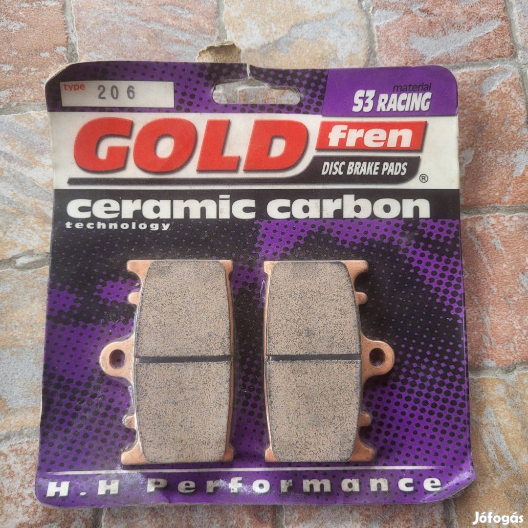 Gold Fren 206 S3 motorkerékpár fékbetét