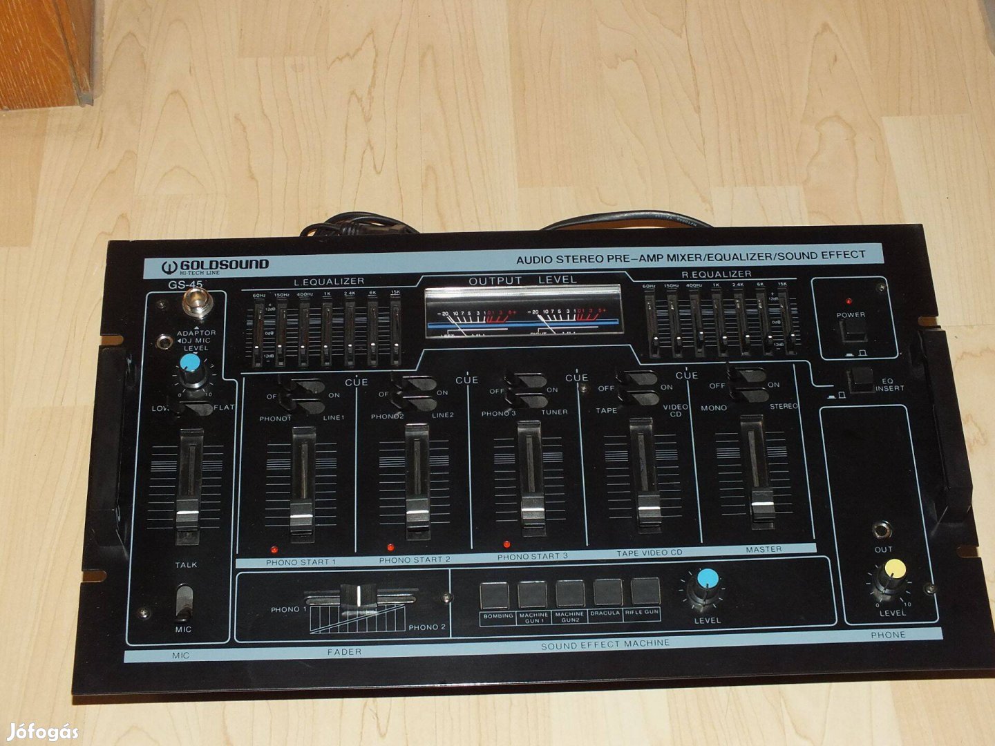Gold Sound pre-amp mixer keverő
