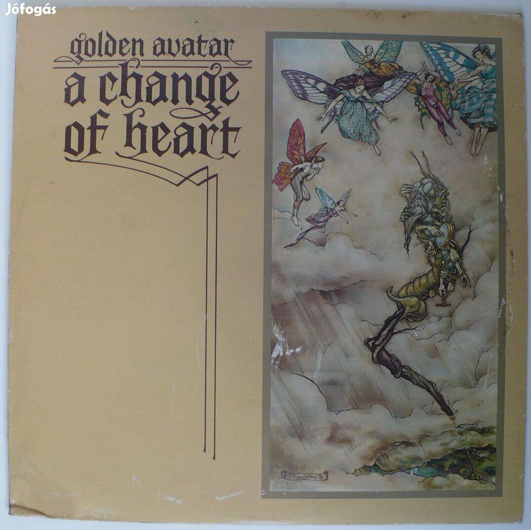 Golden Avatar: A change of heart (krishna folk progr. rock, angol LP)