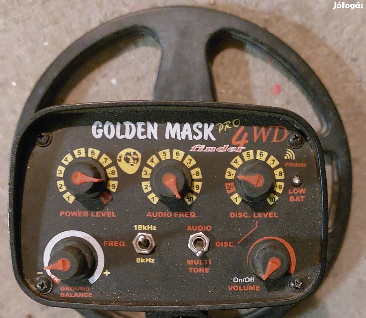 Golden Mask 4WD fémkereső