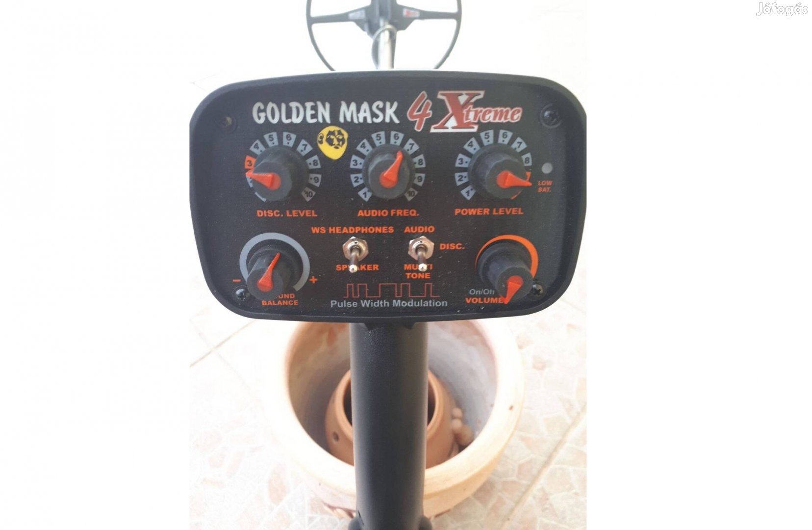 Golden Mask 4 Xtreme fémkereső detektor eladó