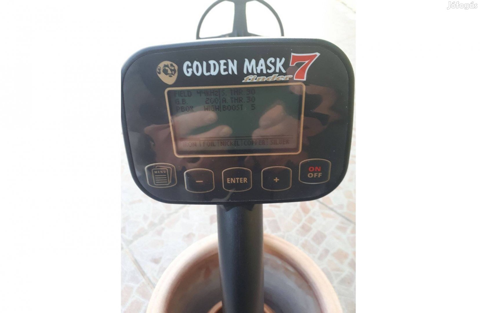 Golden Mask 7 fémkereső detektor eladó