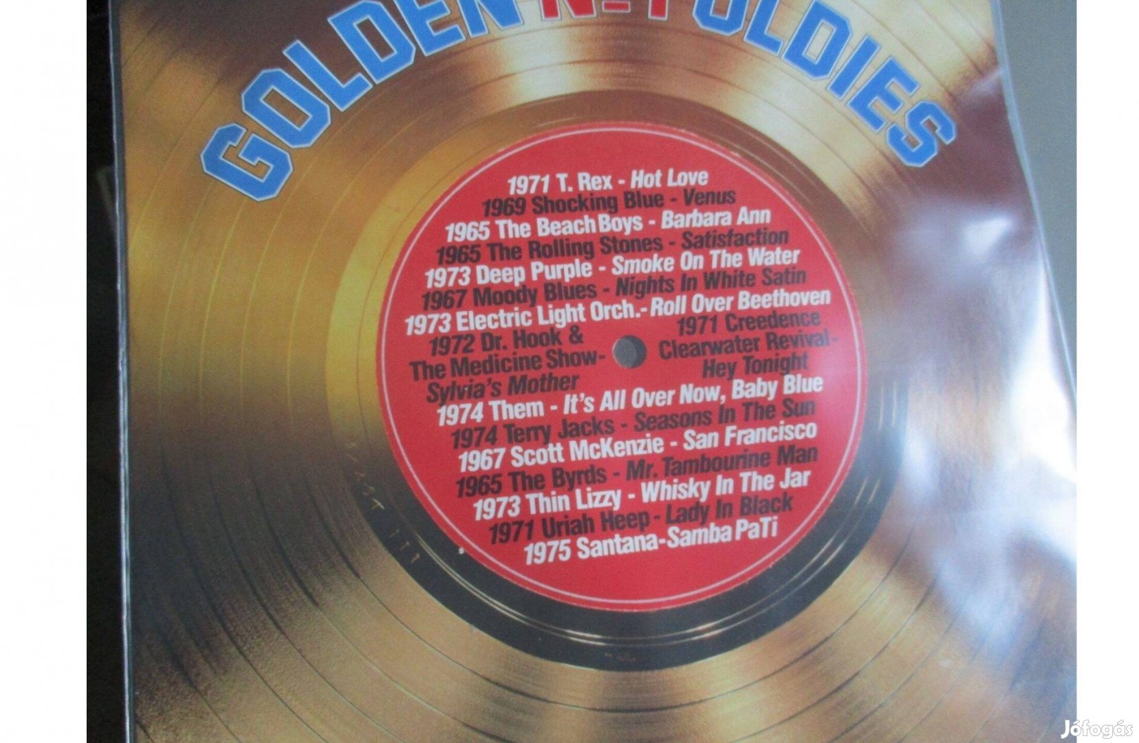 Golden Oldies bakelit hanglemez eladó