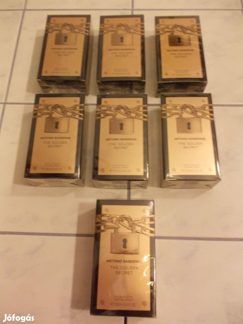 Golden Secret Antonio Banderas férfi edt parfüm100 ml eladó új eredeti