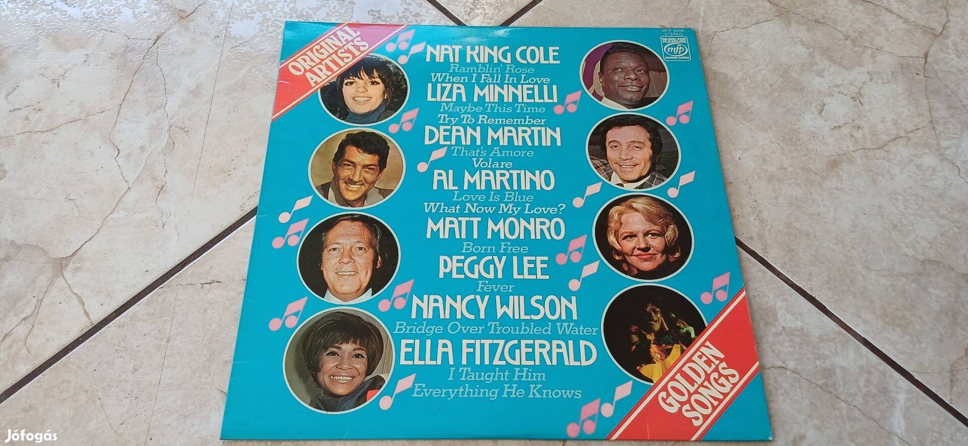 Golden Songs bakelit hanglemez