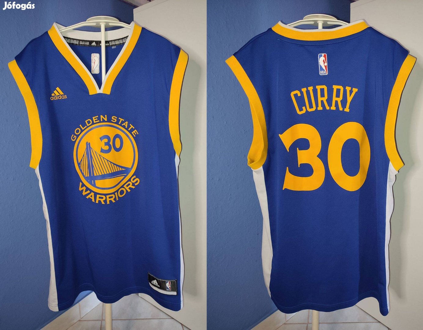 Golden State Warriors Stephen Curry eredeti adidas NBA mez (M)