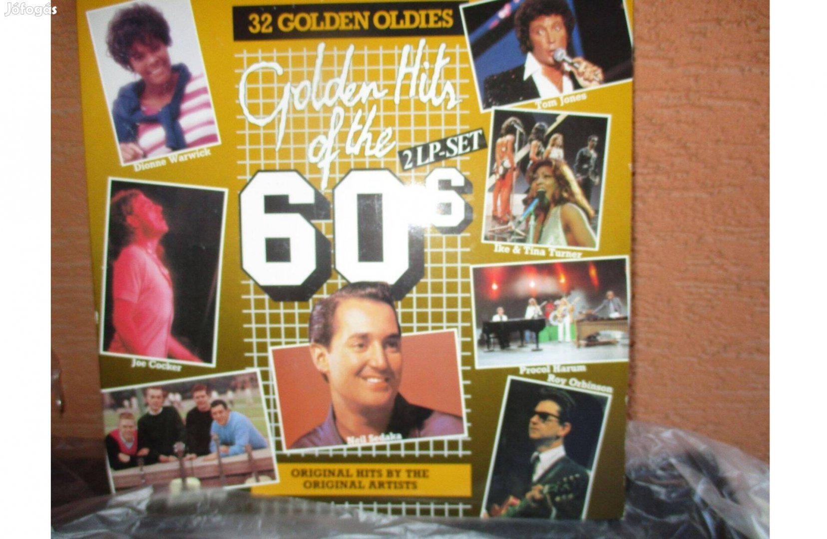 Golden hits of the 60s 2 LP set hanglemez eladó