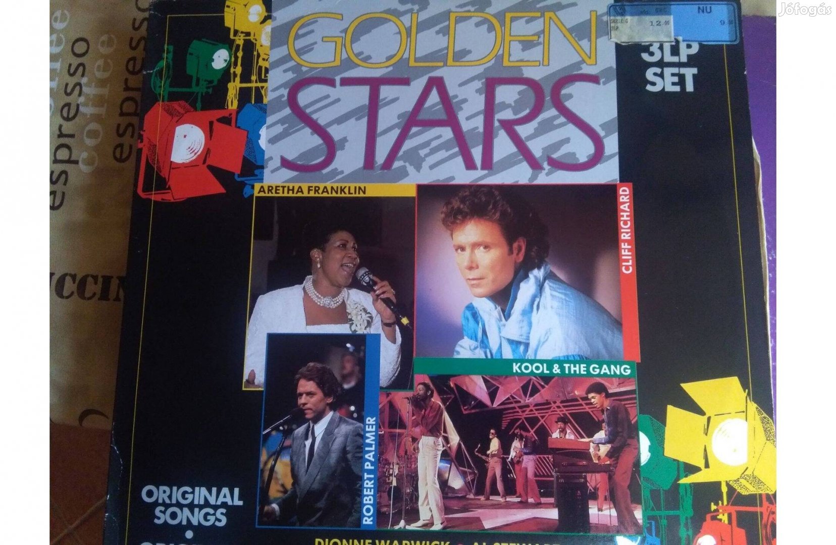 Golden stars 3 db-os bakelit hanglemez album eladó