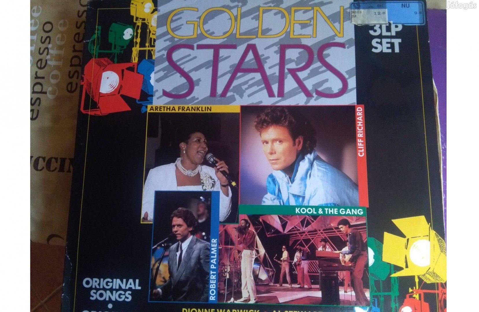 Golden stars 3 db-os bakelit hanglemez album eladó