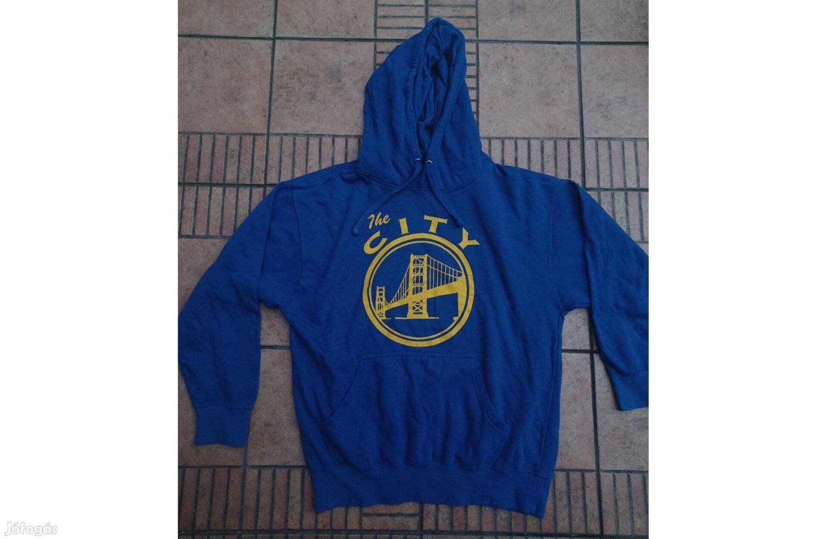 Golden state warriors kosárlabda pulóver M