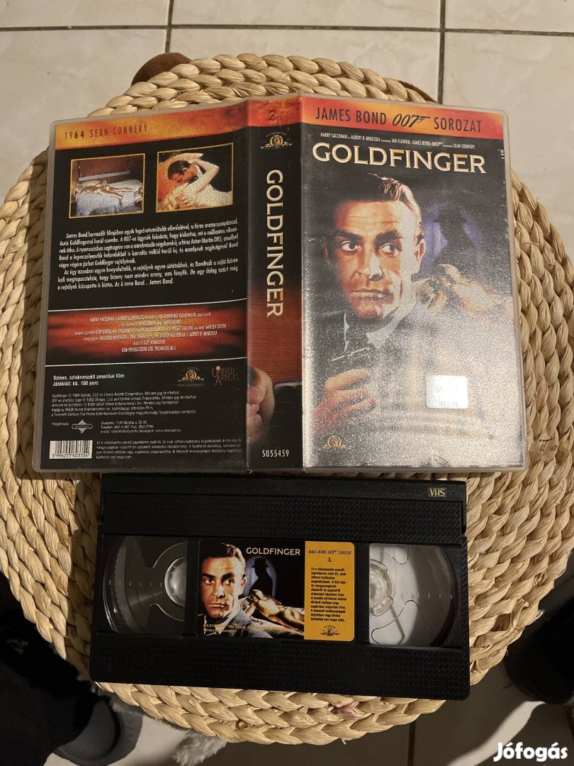 Goldfinger vhs film