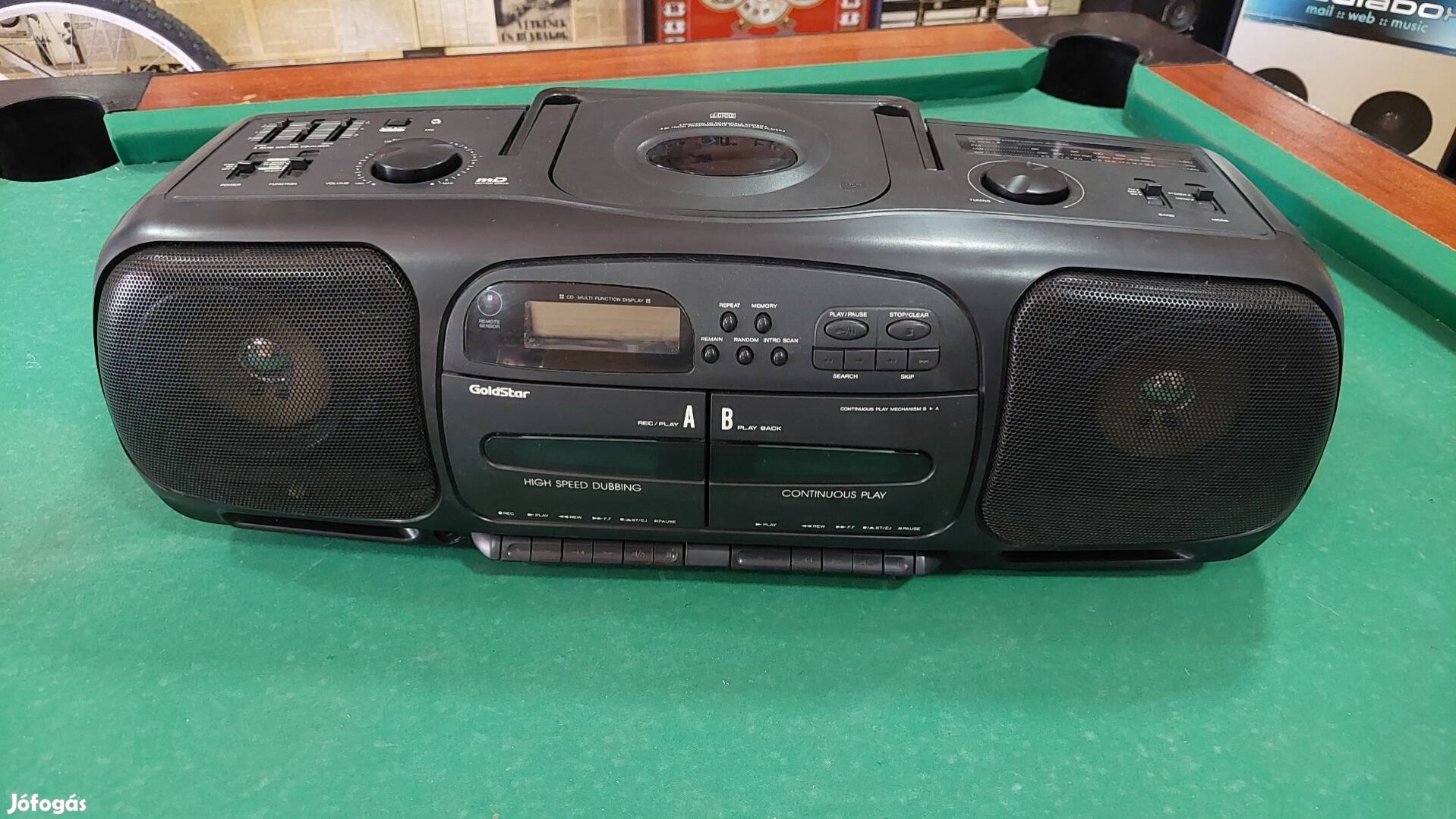 Goldstar CD-621S kazettás magnó