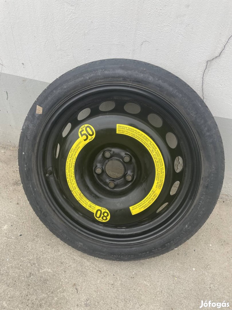 Golf 4 Leon tt a3 Beetle Octavia 5x100 mankokerek pótkerék