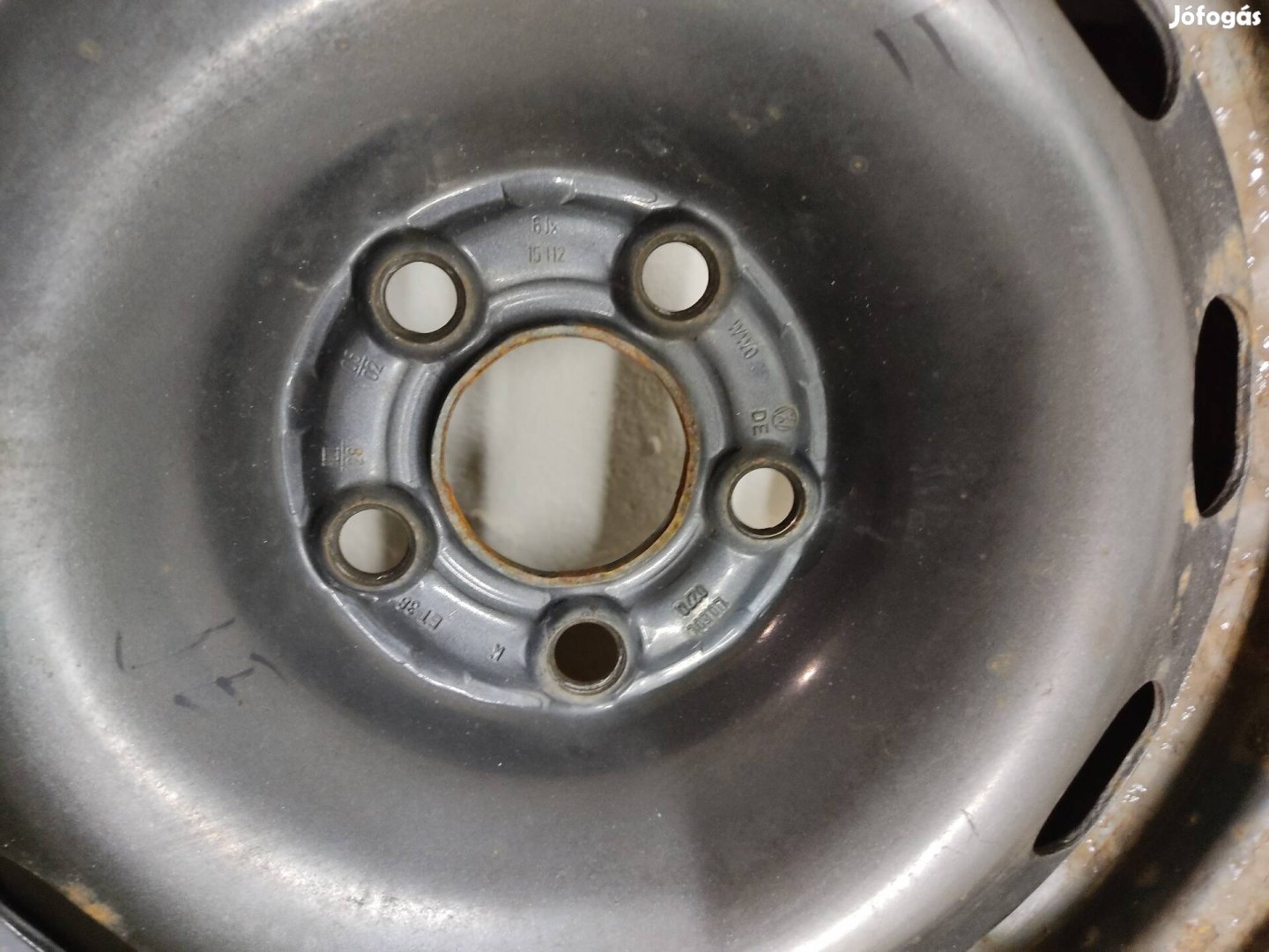 Golf IV  15" acél felni+téli gumi 