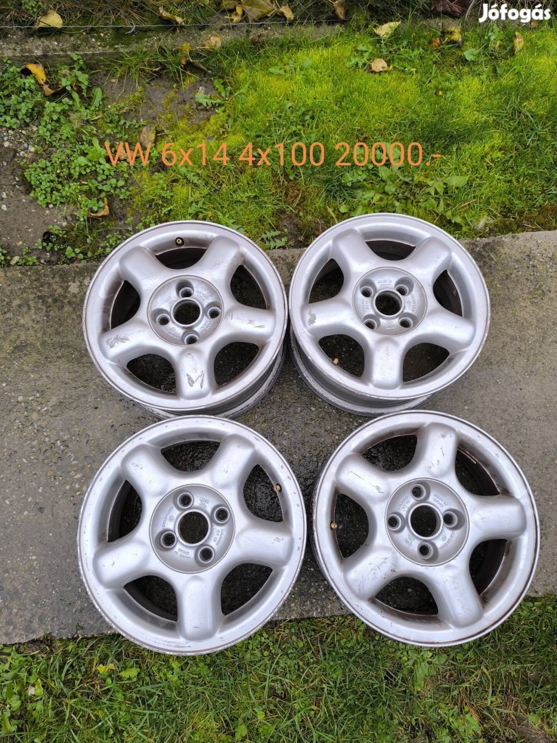 Golf Polo alufelni 6x14 4x100 