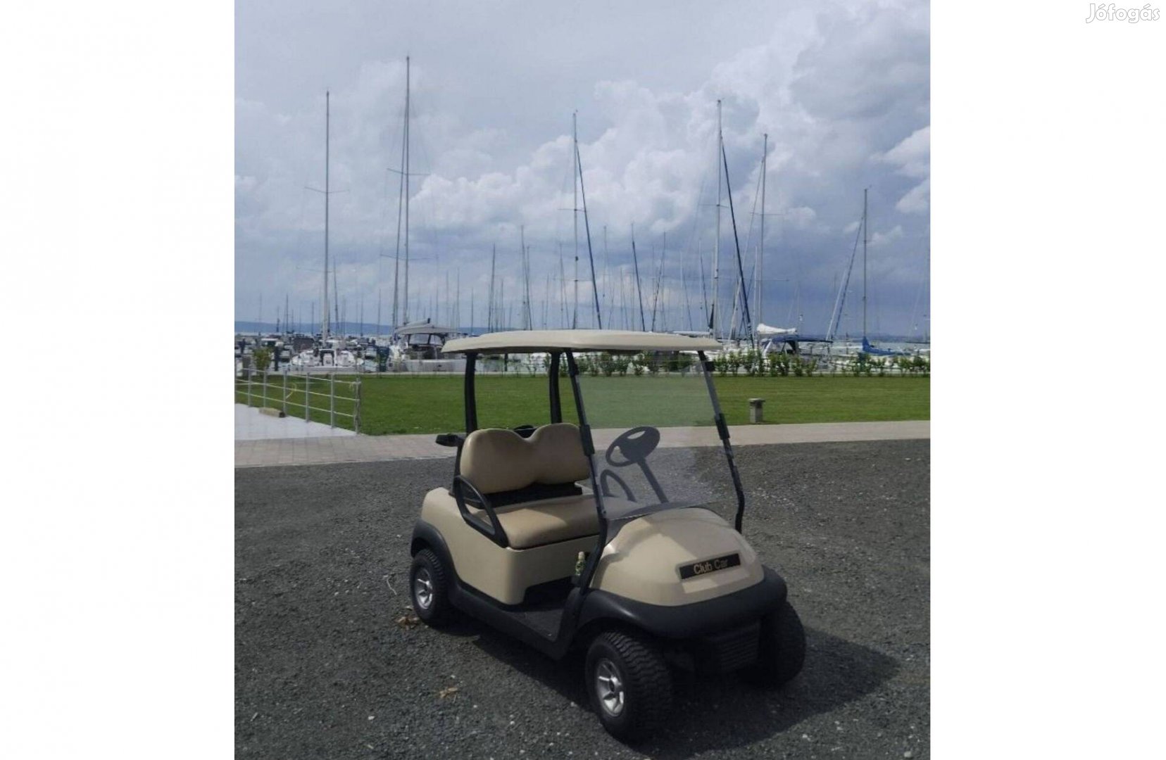 Golfkocsi Club CAR,elektromos kétszemélyes(Siófok