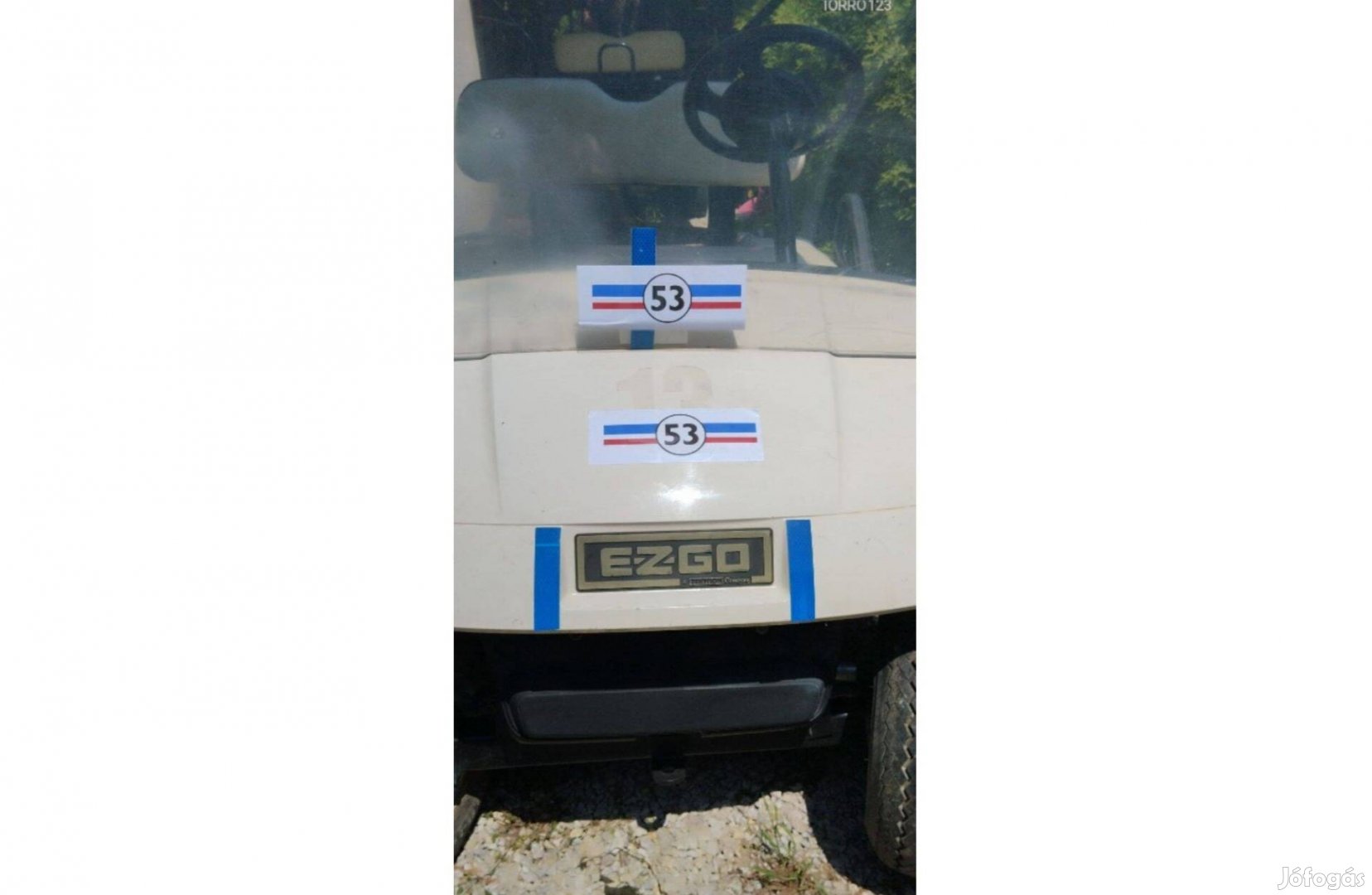 Golfkocsi Ezgo Új Akksi, töltővel 2 személyes (Siófok