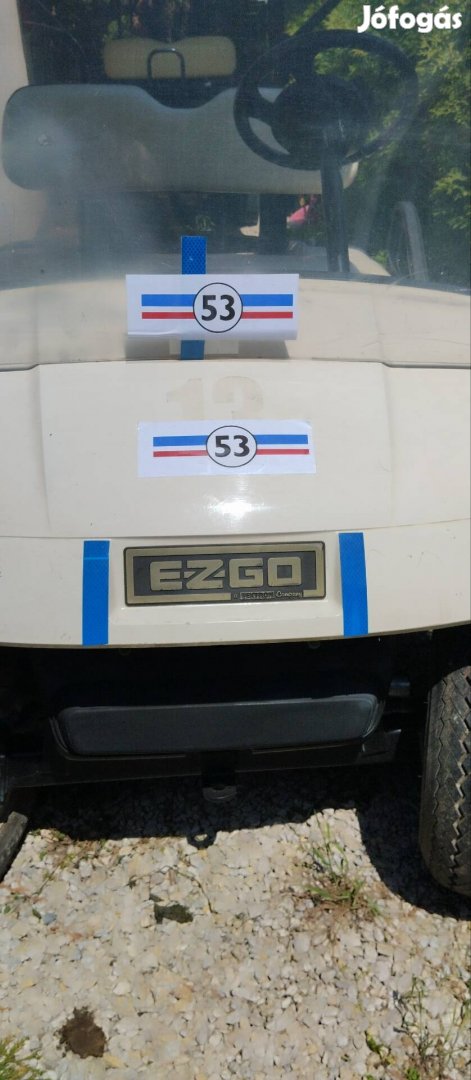Golfkocsi Ezgo Új Akksi, töltővel 2személyes (Siófok