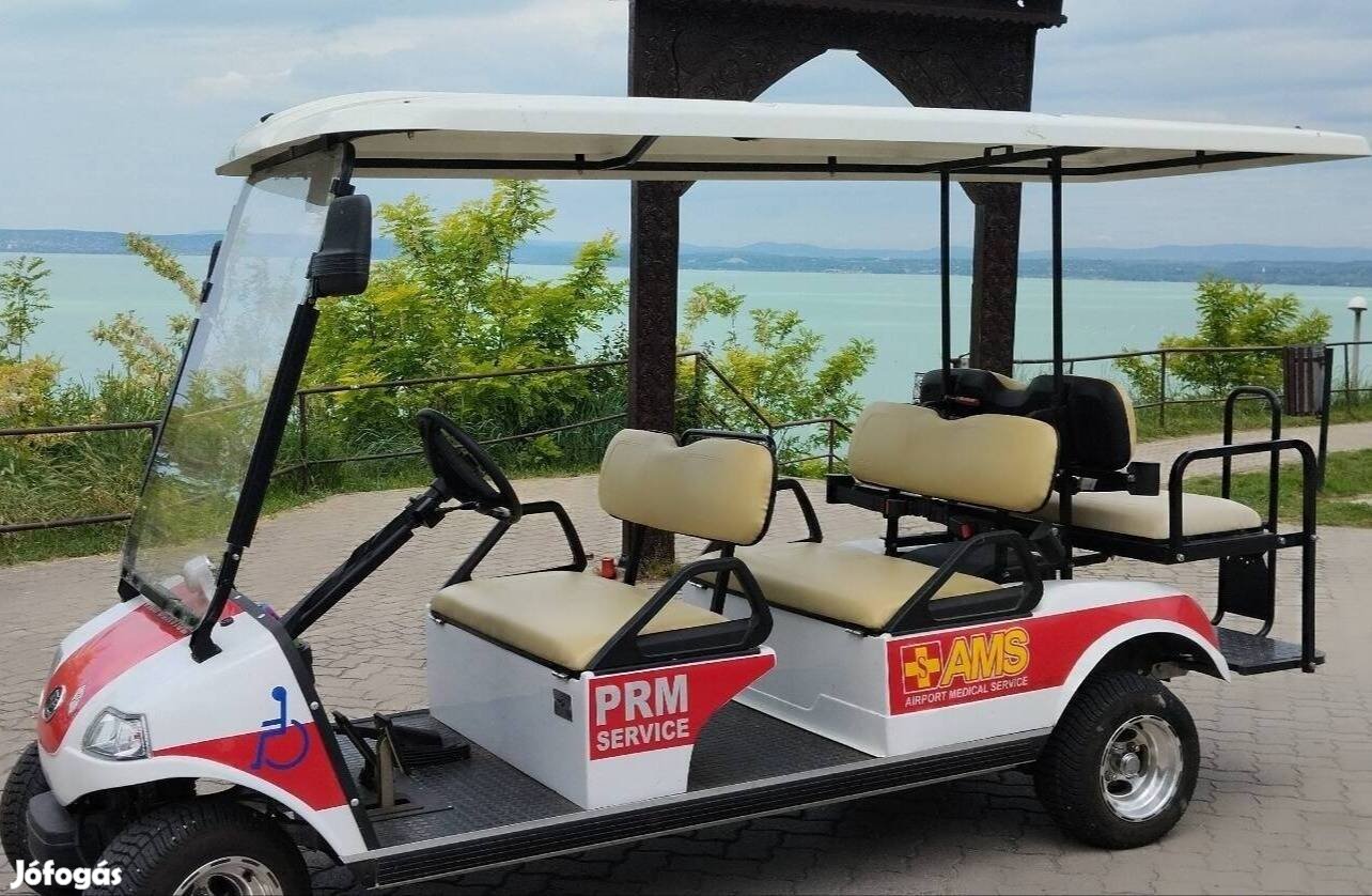 Golfkocsi HDK Extra 6 Személyes elektromos (Siófok