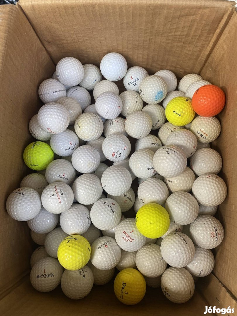 Golflabda 100 db  ingyen szállítjuk golfszett 