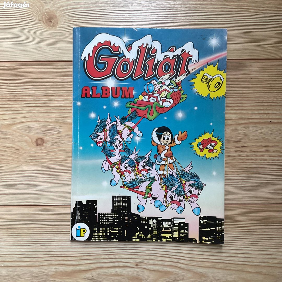 Góliát album képregény