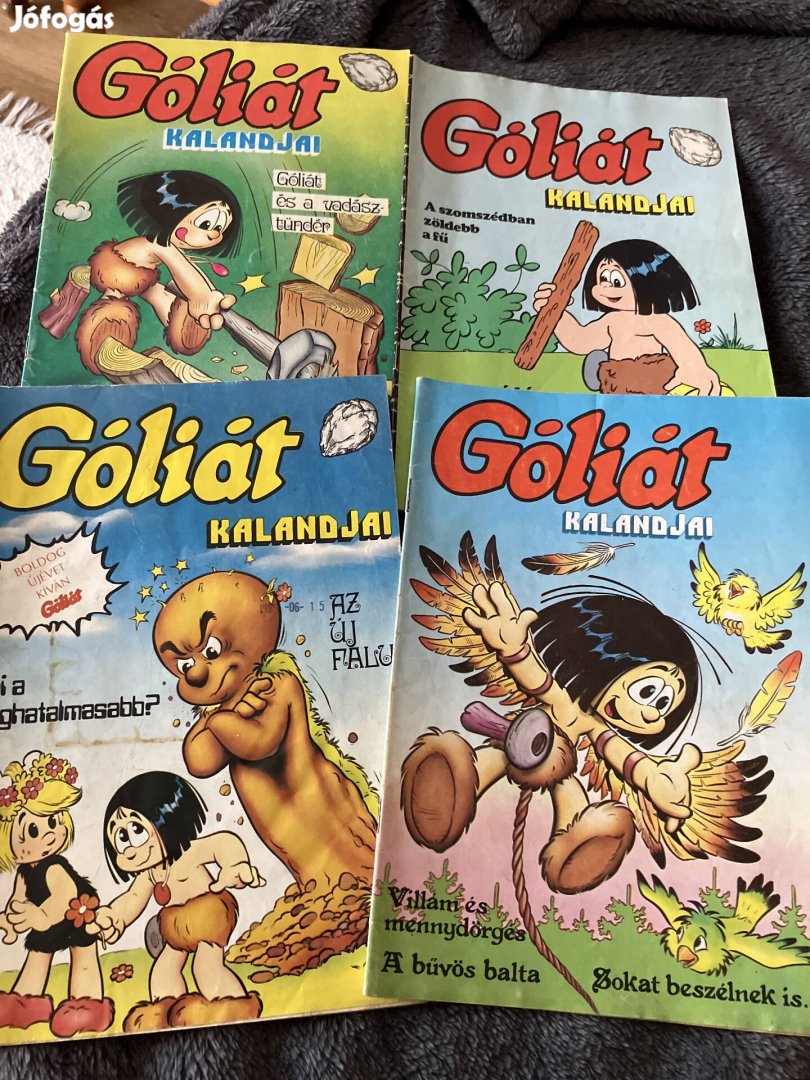 Goliat kalandjai kepregenyek