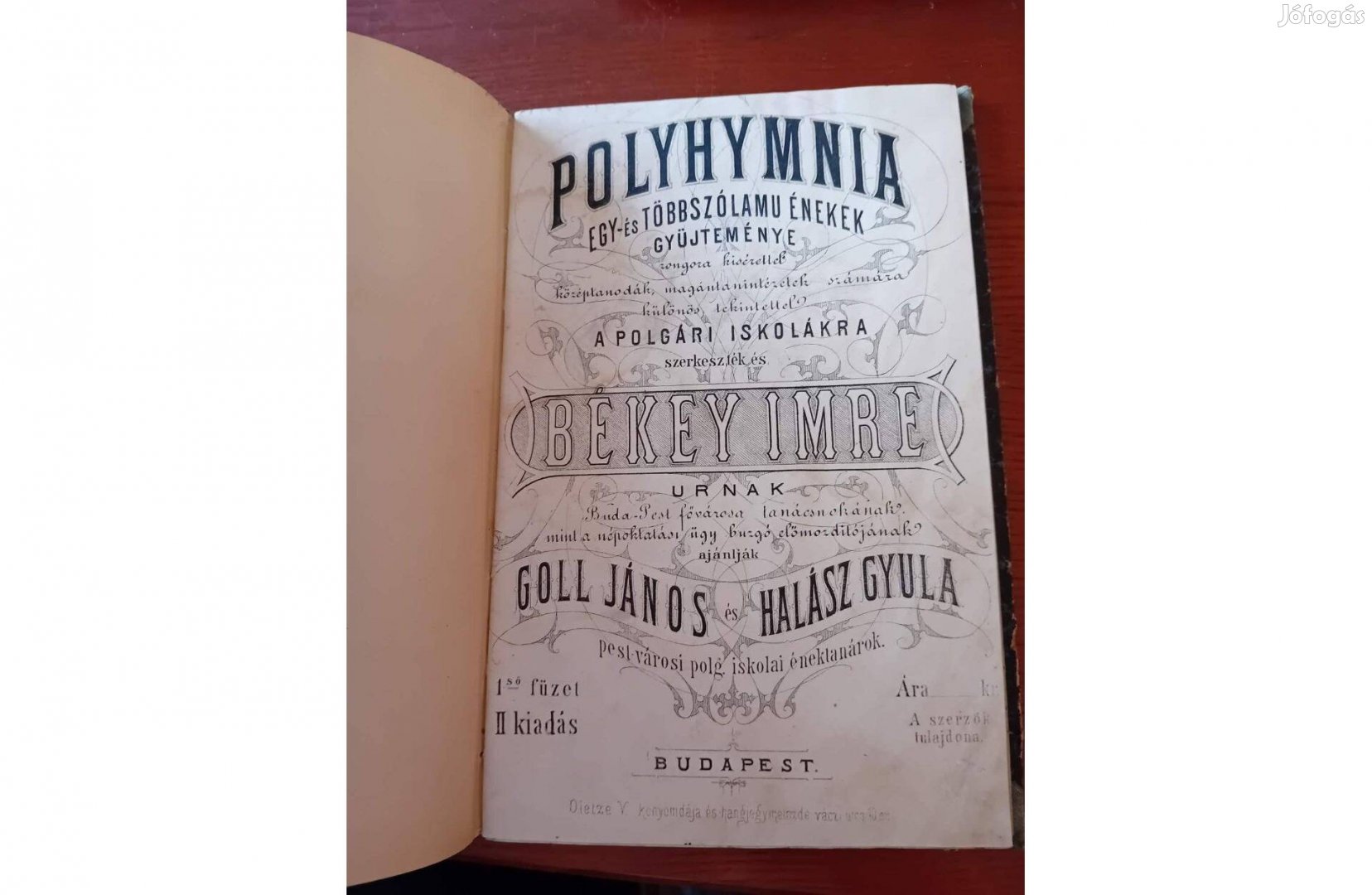 Goll János és Halász Gyula Polyhymnia