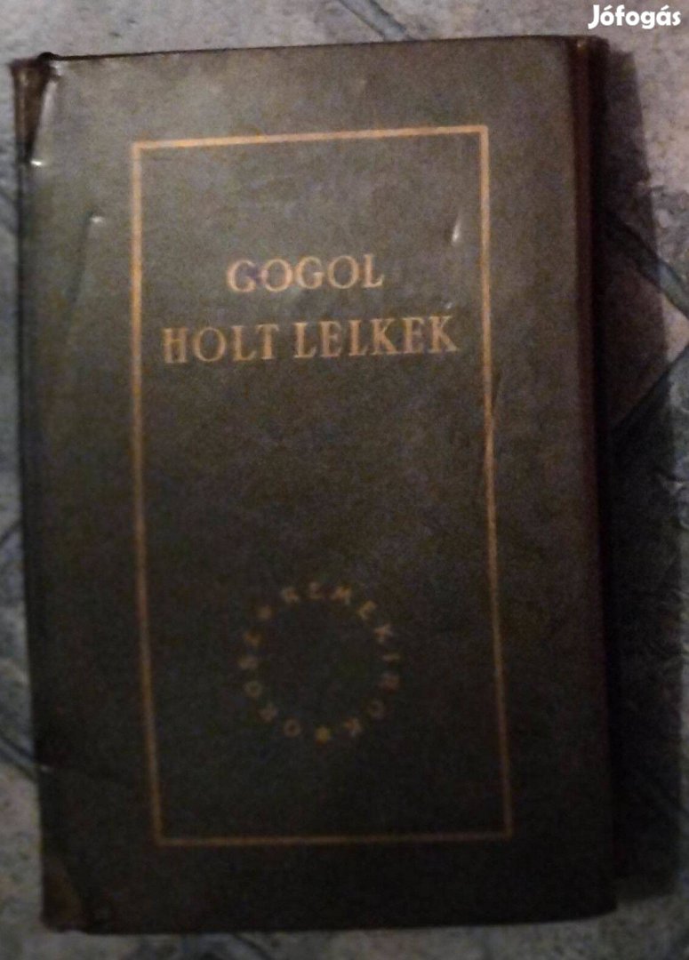 Golol Holt lelkek könyv eladó