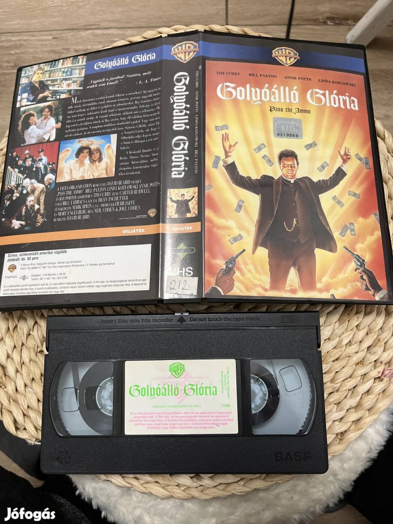 Golyóálló glória vhs