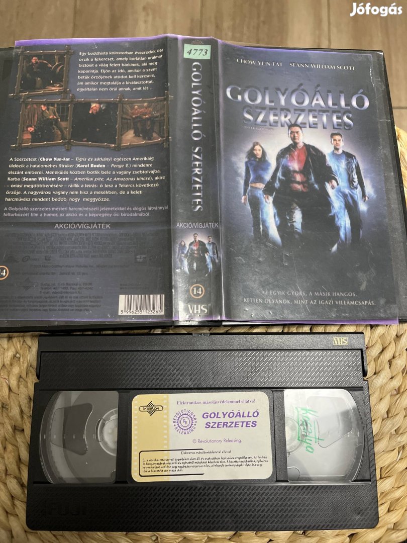 Golyóálló szerzetes vhs m