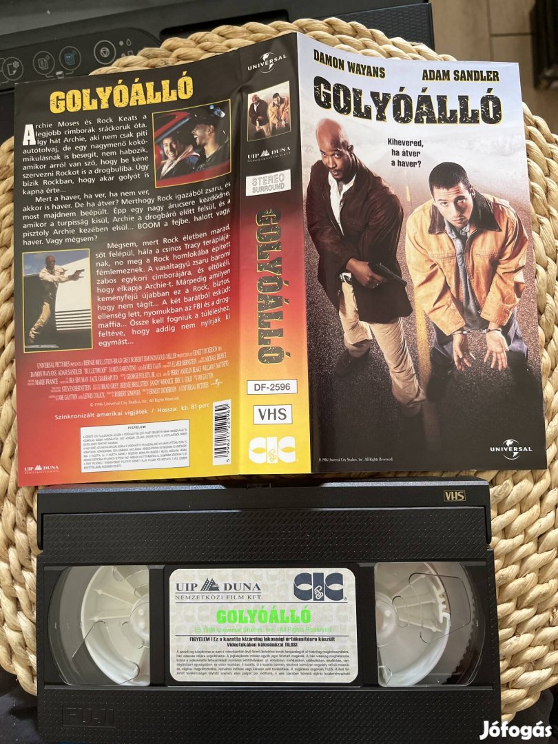 Golyóálló vhs